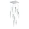 Et2 Quartz 9-Light 15.75" Wide Polished Chrome Pendant Light E31246-20PC - alternate 1